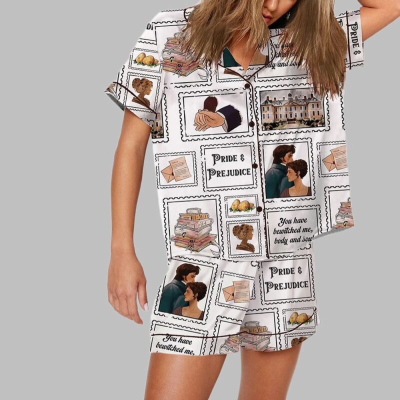 Pride and Prejudice Pemberley You Have Bewitched Me Pajama Set - Image 2