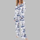 Pug Pajama Set For Women