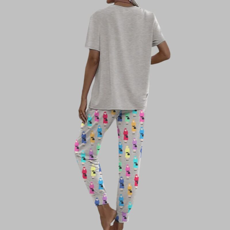 Queen Elizabeth II Casual Pajama Set For Women - Image 3