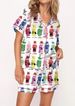 Queen Elizabeth II Rainbow Pajama Set