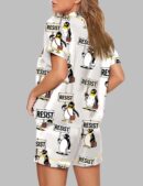 Resist Penguin Activism Anti Pajama Set