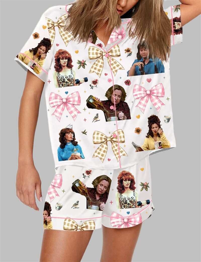 Retro 90's Mom Vibes Pajama Set - Image 2