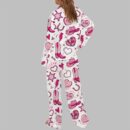 Retro Howdy Valentine Pajama Set For Women