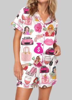Rich Girl Pajama Set For Women