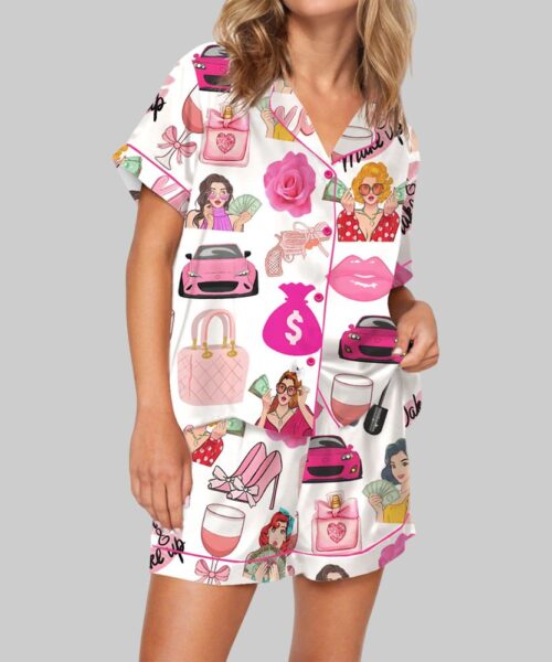 Rich Girl Pajama Set For Women