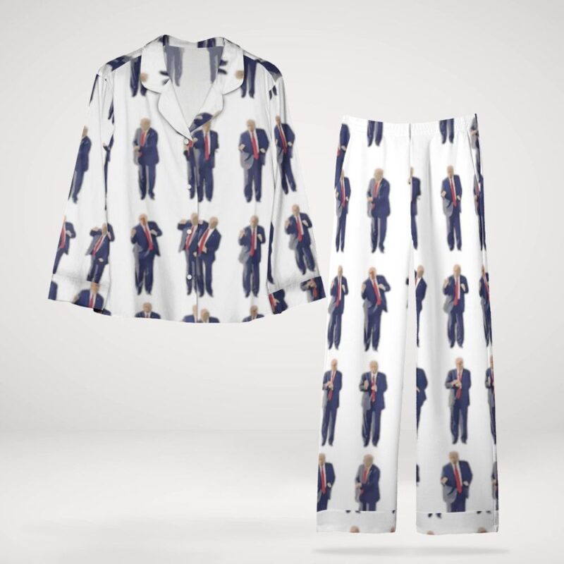 Riley Gaines Donald Trump Pajama Set - Image 2