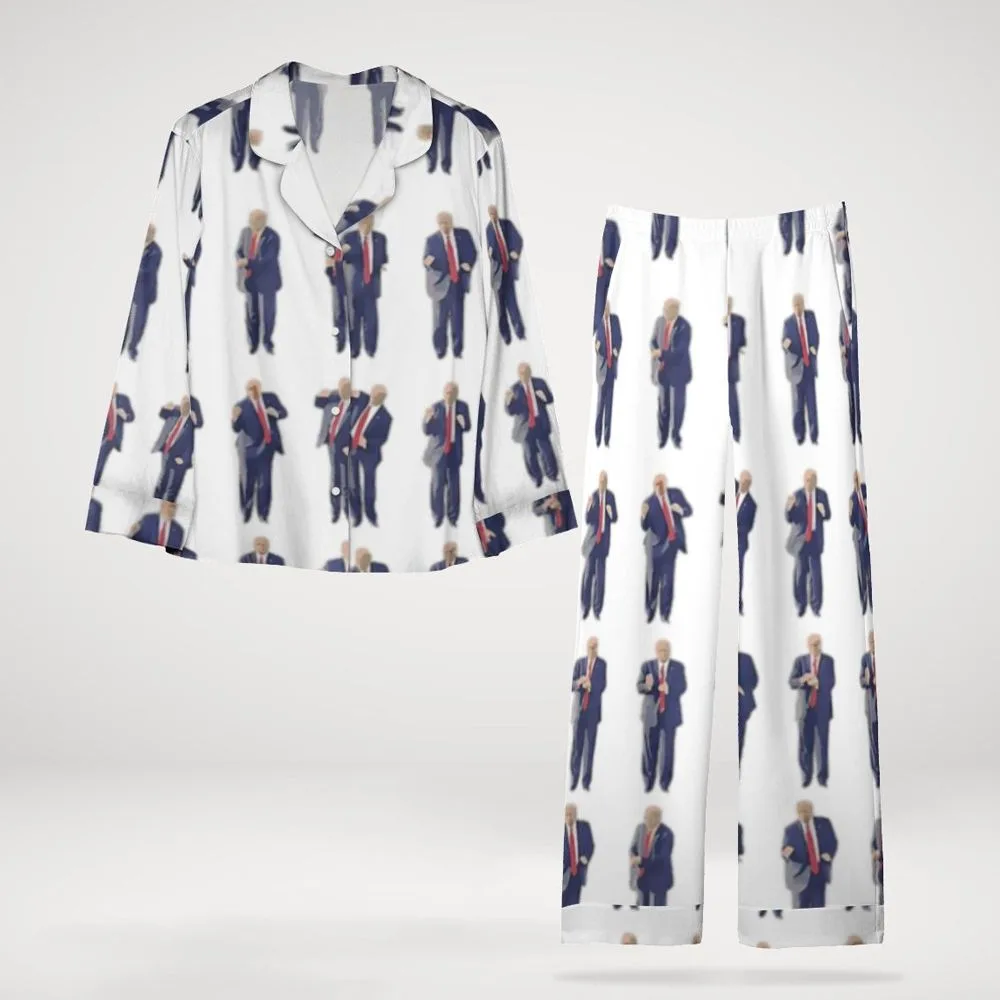 Riley Gaines Donald Trump Pajama Set - Image 2