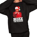 Rizz The Season Trump Christmas Santa Pajama Rizzmas Shirt