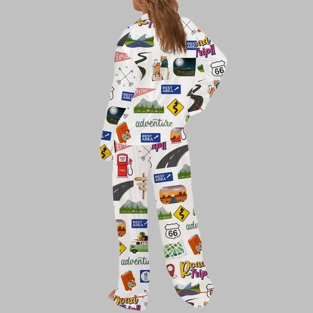 Road Trip Pajama Set For Women - Image 3