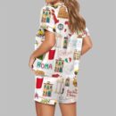 Rome Italy Pajama Set For Women