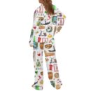 Rome Italy Travel Jubilee Satin Pajama Set For Women