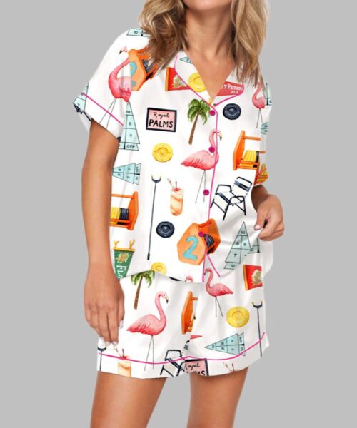 Royal Palm Pajama Set
