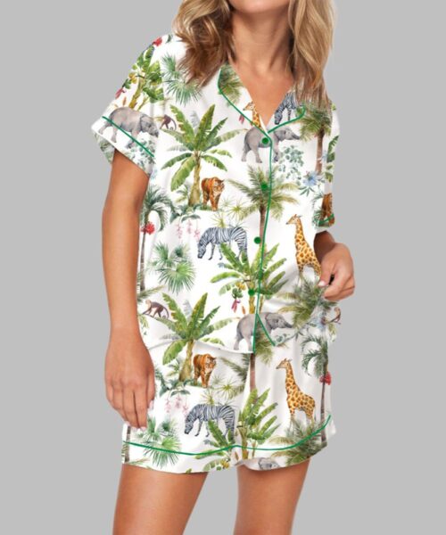 Safari Animal Pajama Set