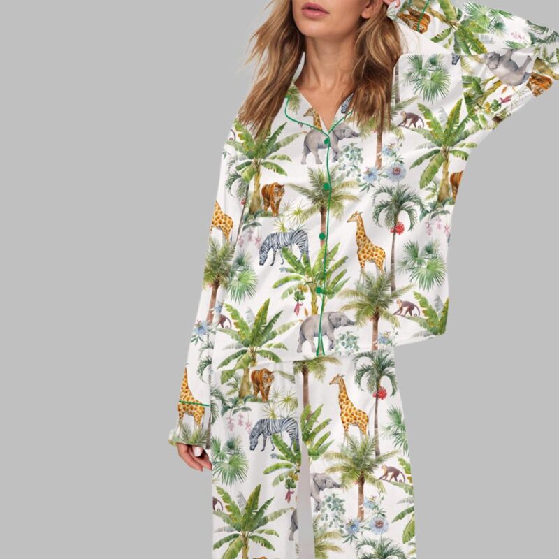 Safari Animal Pajama Set - Image 2