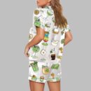 Saint Patricks Day Special Green Cocktails Print Pajama Set