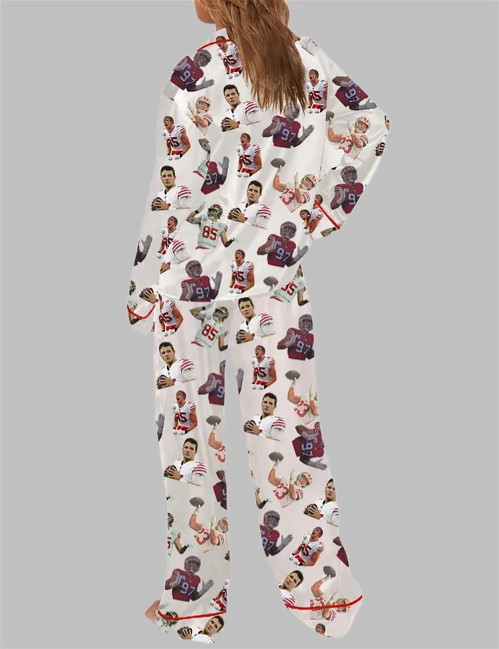 San Francisco Football Pajama Set - Image 3
