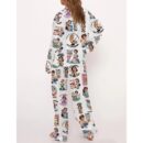 Sarcastic Retro Housewife Satin Pajama Set For Women