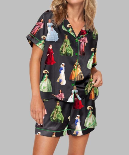 Scarlett Vintage Pajama Set For Women