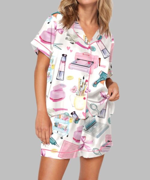 Scrapbook Girl Pajama Set For Women