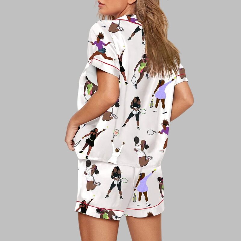 Serena Williams Tennis Super Bowl Pajama Set - Image 3