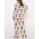 Seven Brides For Seven Brothers Satin Pajama Set For Women