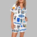 Severance Cast Portraits Office dystopian Print Pajama Set