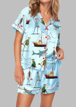 Shark Pajama Set For Women