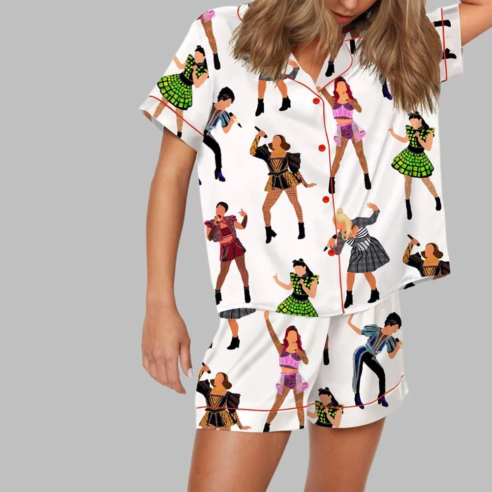 Six Musical Pajama Set For Women - Image 2