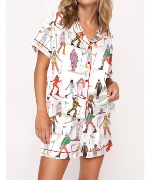 Ski Pajama Set For Women