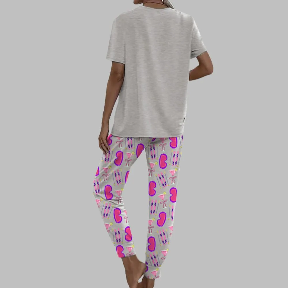 Ski Weekend Casual Pajama Set For Women - Image 3