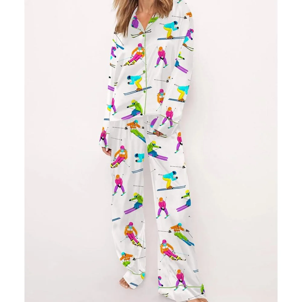 Skiing Life Pajama Set
