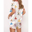 Sleeping Beauty Ballet Satin Pajama Set For Women