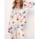 Sleeping Beauty Ballet Satin Pajama Set For Women