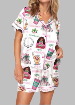 Sorority Pajama Set For Women