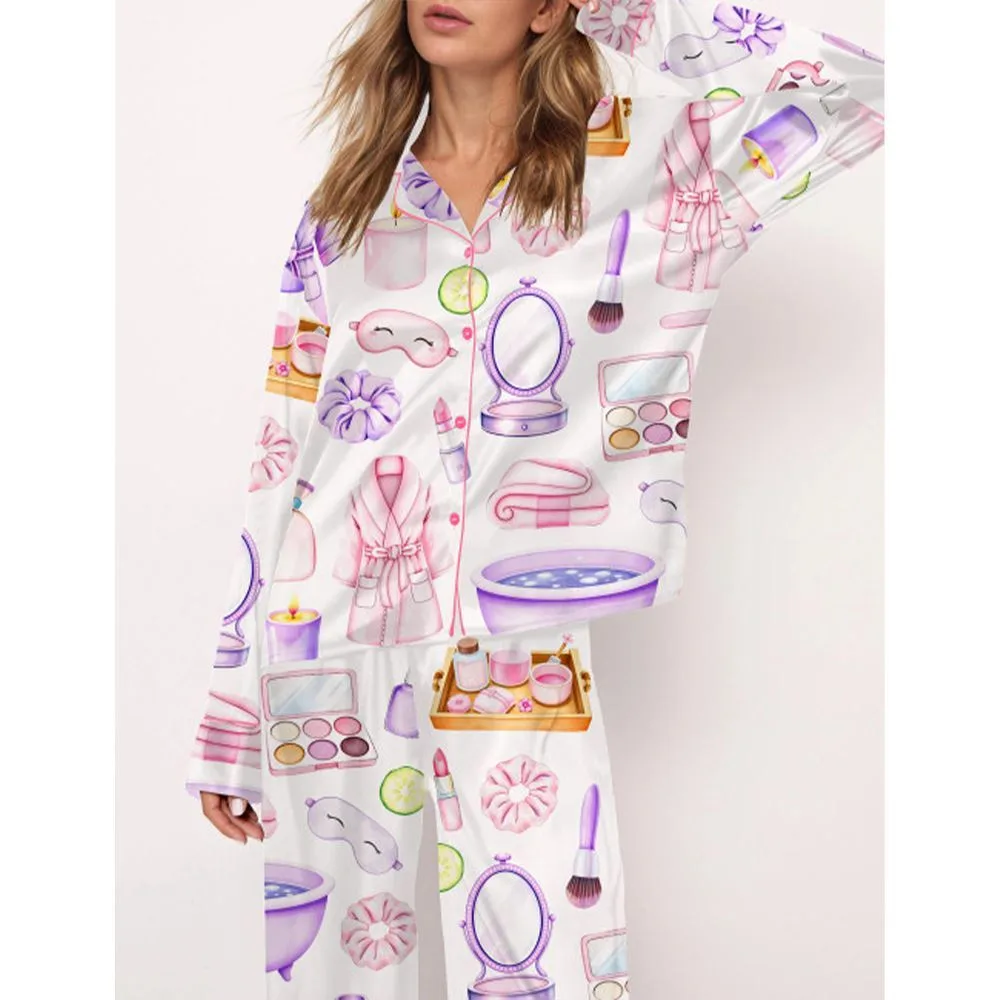 Spa Pajama Set For Women - Image 2