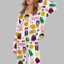 Squid Play Pajama Set For Women
