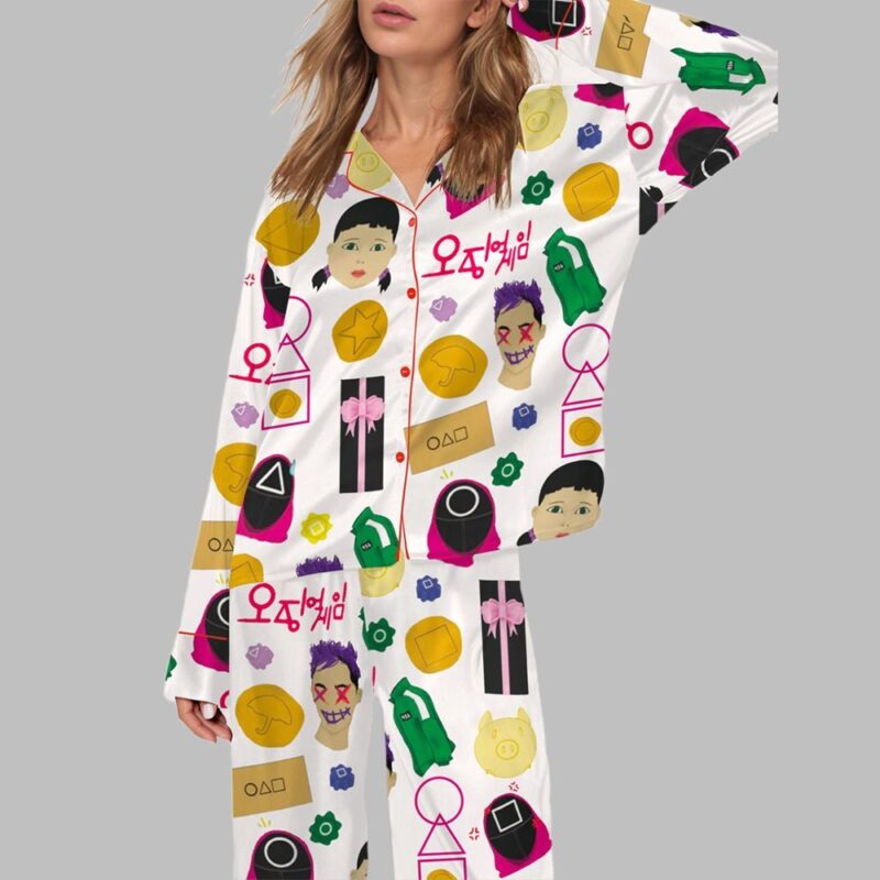 Squid Play Pajama Set For Women - Image 2