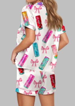 Summer Energy Drink Pajama Set