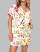 Summer Pickleball Pajama Set