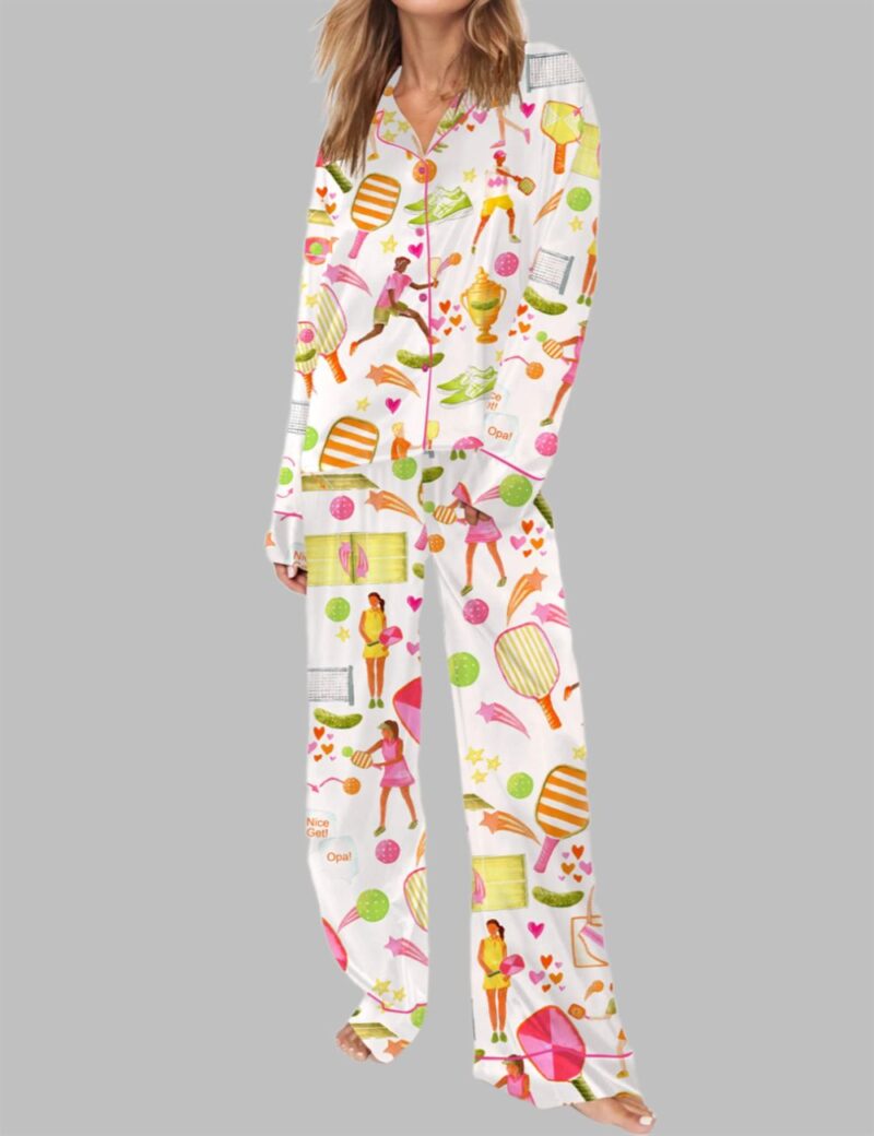 Summer Pickleball Pajama Set - Image 2