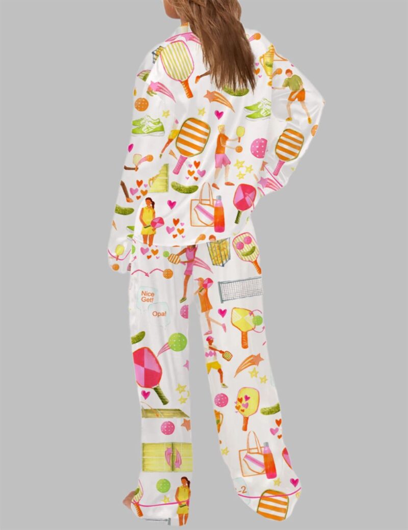 Summer Pickleball Pajama Set - Image 3