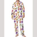Taco Satin Pajama Set For Men