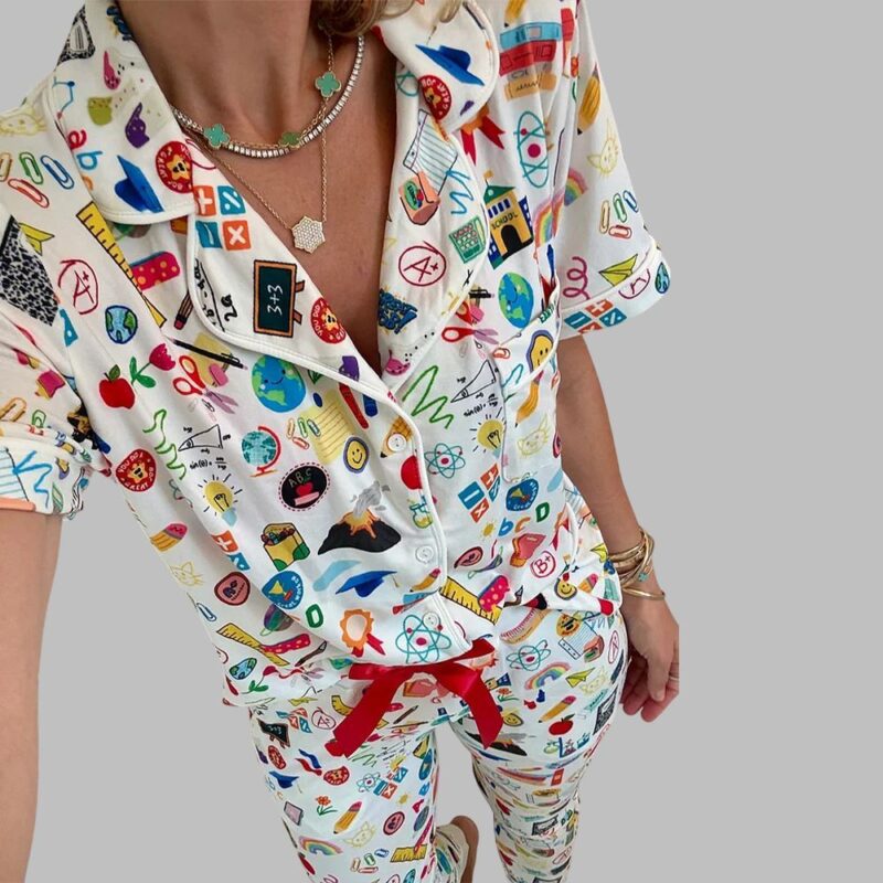 Teacher Life All Year Pajama Set