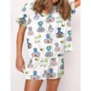 Tequila Satin Pajama Set For Women