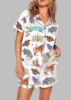 Texas Travel Pajama Set