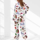 The Kentucky Derby Satin Pajama Set For Women