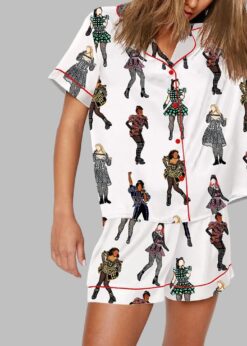 The Musical Inspired Print Pajama Set