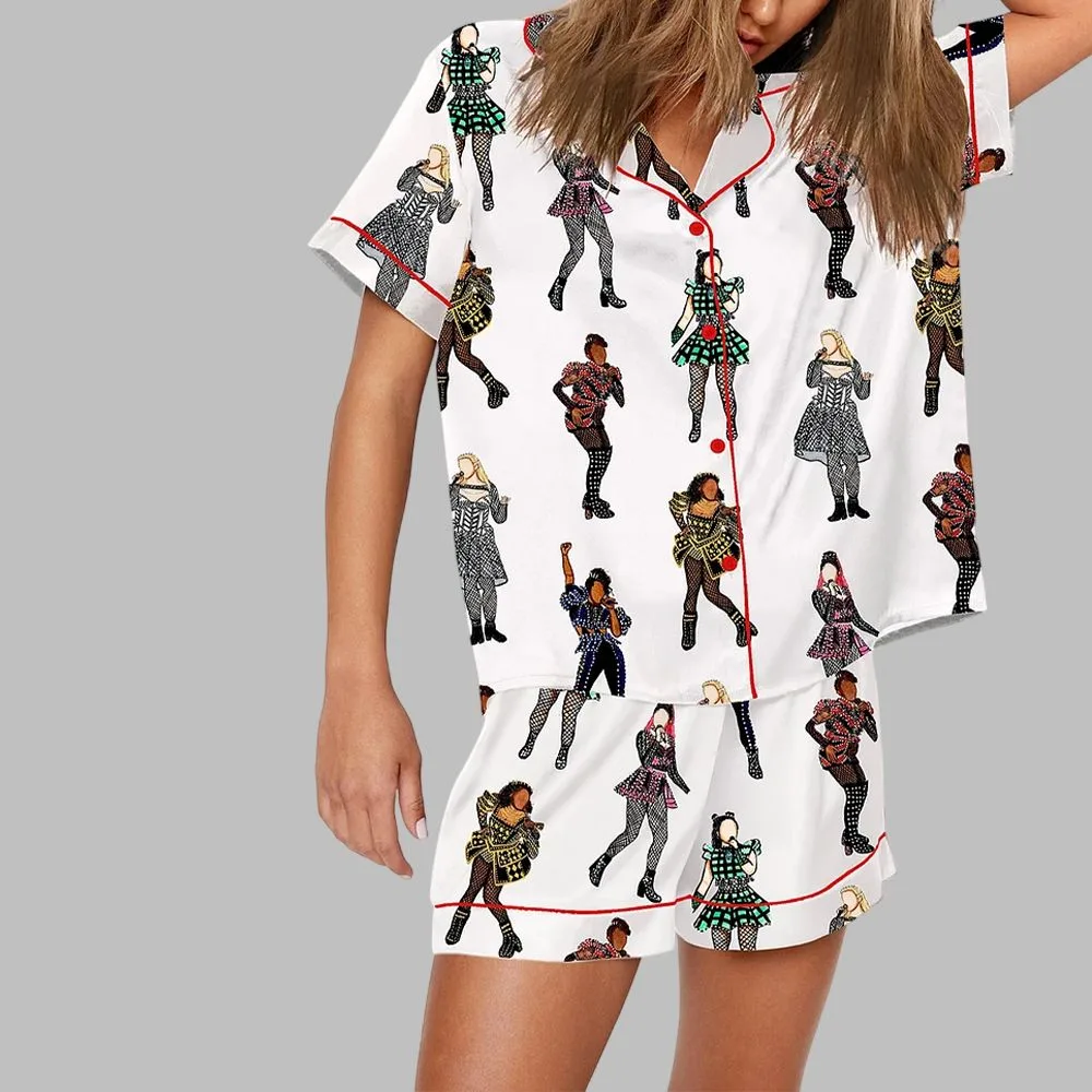 The Musical Inspired Print Pajama Set