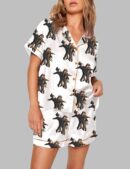 The Punch Print Pajama Set