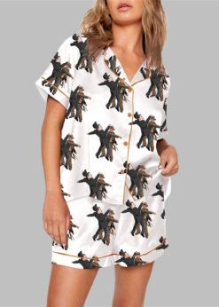 The Punch Print Pajama Set